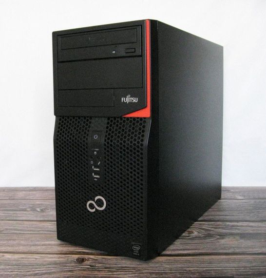 Ігровий ПК Fujitsu Esprimo P420 E85+ Tower / Intel Core i5-4430 (4 ядра по 3.0 - 3.2 GHz) / 16 GB DDR3 / 128 GB SSD + 500 GB HDD / nVidia GeForce GTX 745, 2 GB GDDR3, 128-bit / DVD-RW / Win 10 Pro + Кабель живлення б/в | Зображення 4