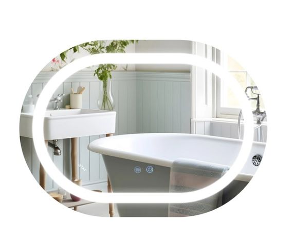 Дзеркало Qtap Gemini з LED-підсвічуванням Touch QT2578R5070