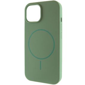 Чохол Silicone Case Full Protective (AA) NO LOGO with MagSafe для Apple iPhone 11 Pro Max (6.5") Зелений / Pine green