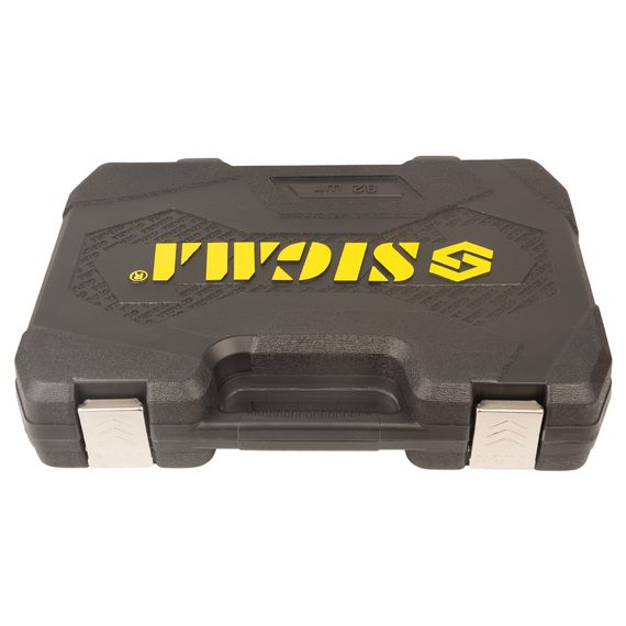 Набір насадок торцевих і біт Sigma 1/4", 1/2" 82 шт CrV mid (6001551) | Зображення 6