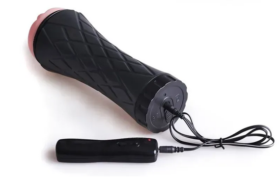 Вагина - мастурбатор с вибрацией Boss Series: Vibrating Vagina cyber skin - Latarka, BS6000025 sexstyle | Зображення 2