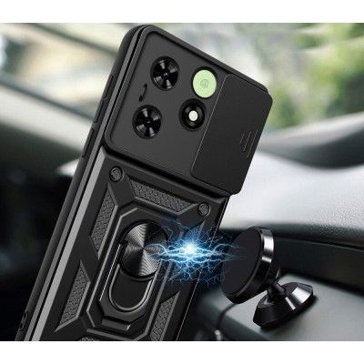 Чехол для мобильного телефона BeCover Military Tecno Spark Go 2024 (BG6) Black (710684) | Зображення 5