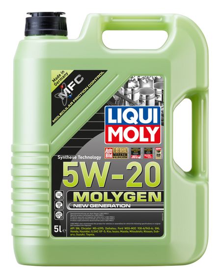 Моторна олива Liqui Moly Molygen Generation 5W-20 5л.