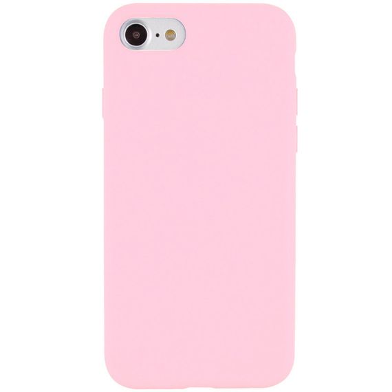 Чохол Silicone Case Full Protective (AA) NO LOGO для Apple iPhone 6/6s (4.7") Рожевий / Light pink