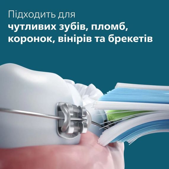 Електрична зубна щітка Philips Sonicare HX7406/02 (серія 6100), Блакитний - Уцінка | Зображення 3