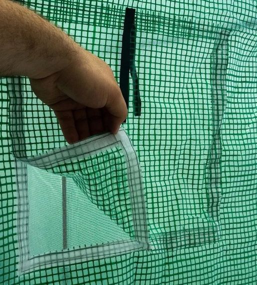 Теплиця парник плівкова для огірків та помідорів 200х77 см Bonro Бонро B-2115 (42401053) | Зображення 3