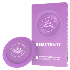 Презервативы - Resistente (Strong), 6 шт. sexstyle