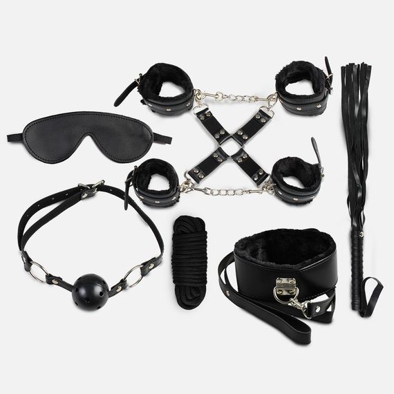 Набір БДСМ – Secret Bondage Black Collection | Зображення 1