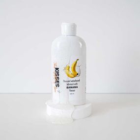 Лубрикант на водній основі Kisses Банан 200 мл. – Інтимне мастило