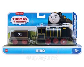 Томас и Друзья Моторизованный паровозик Хиро. Fisher-Price Thomas & Friends Motorized Toy Train Hiro