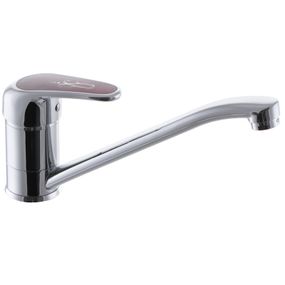Смеситель для кухни CRON MAGIC 555 красная ручка CR0110