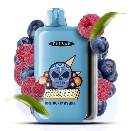 ELF BAR GH 23000 5%. Блакитна Кисла Малина (Blue Sour Raspberry)
