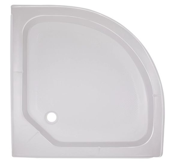 Набір Lidz Душова кабіна Latwa SC80x80.SAT.LOW.FR, напівкругла, скло Frost 4 мм + Душовий піддон Kapielka ST80x80x15 | Зображення 5