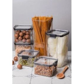 Набір контейнерів для їжі 5 предметів герметичні кришки XPRO FOOD 16 (41493-_529)