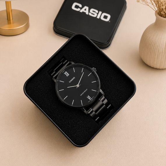 Чоловічий годинник Casio MTP-VT01B-1B | Зображення 2