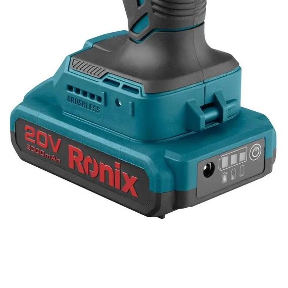 Дриль-шуруповерт ударний акумуляторний Ronix 8900K | Зображення 4