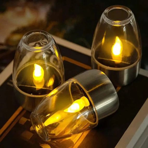Вулична LED свічка на сонячній батареї XPRO SL-060 (234575885_449) | Зображення 3