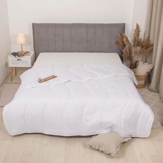 Ковдра полуторна силіконова Viluta Relax Light 21373 140x205 см біла | Зображення 1