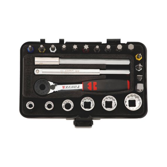 Набір ключів торцевих Wurth 1/4 23 шт.