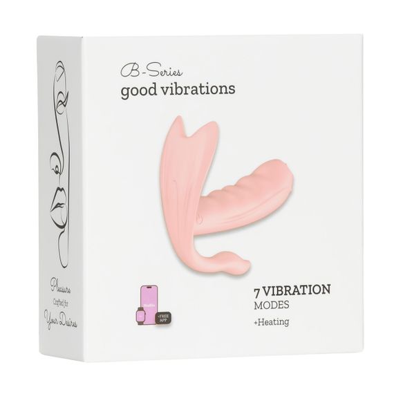 Силиконовый вибратор Silicone Panty vibration modes Heating + APP Sex Aura