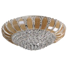 Люстра торт потолочная с подсветкой LED E14 40W G (BCL-387S/13)