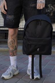 Повсякденний рюкзак шкільний Without Compact з принтом Palm Black