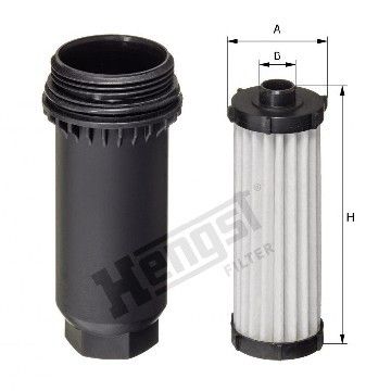 Фильтр АКПП Ford Connect 1.5 TDCi 15- / 1.6 EcoBoost 13-, Hengst, EG936H D472,