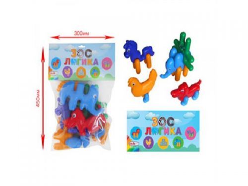 Конструктор "Зоо Логика" (15 дет)