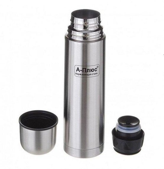 Термос из нержавеющей стали A-PLUS 750 ml с чехлом