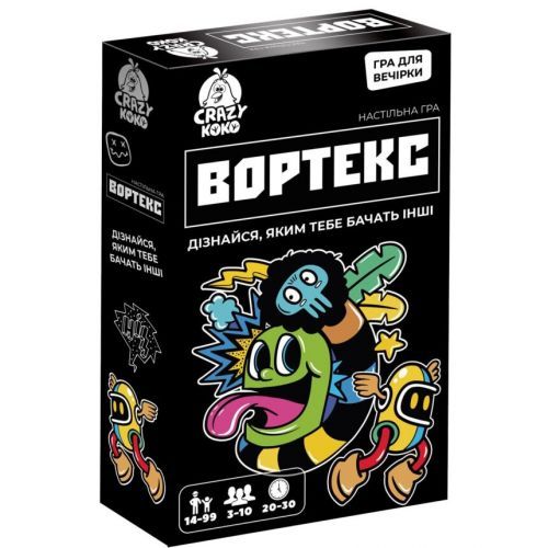 Гра настільна розважальна "Вортекс" Crazy Koko 14+ (укр) | Зображення 2