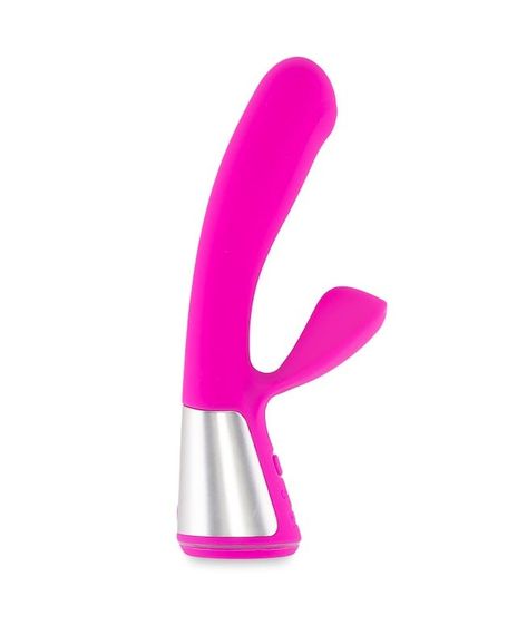 Вібратор-кролик Ohmibod Fuse KIIROO з інтерактивним підключенням, рожевий Sex Aura