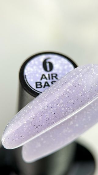 База с шиммером Crooz Air Base №06 (нежный голубо-лиловый) 8мл | Зображення 1