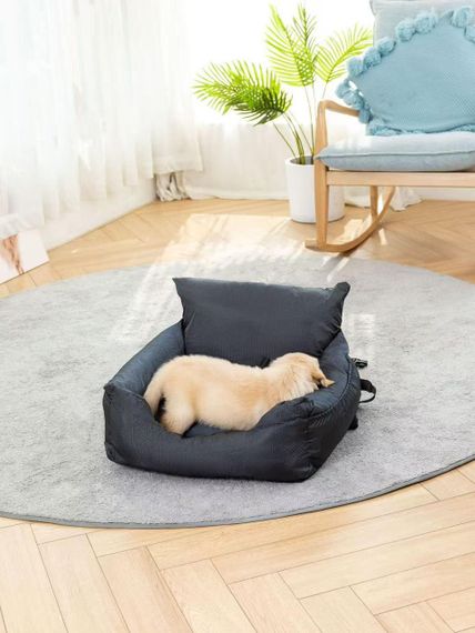 Автомобільне Крісло Переноска для Собак 2в1 Oxford Relax 55×50×35 см Водонепроникне в Машину Якорна Система Безпеки з Карабіном та | Зображення 6