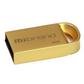 USB флеш накопитель Mibrand 4GB lynx Gold USB 2.0 (MI2.0/LY4M2G) (MI2.0/LY4M2G)