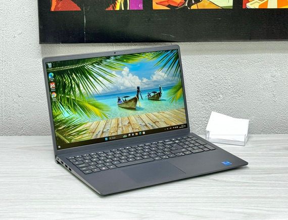Ультрабук Dell Vostro 15 3510 / 15.6" (1920x1080) IPS / Intel Core i5-1135G7 (4 (8) ядра по 2.4 - 4.2 GHz) / 16 GB DDR4 / 512 GB SSD / Intel Iris Xe Graphics / WebCam / Win 11 Pro б/в | Зображення 2