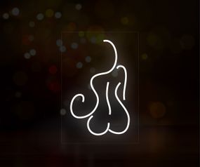 Неоновий світильник Дівчина 280х400 acr-n000064
