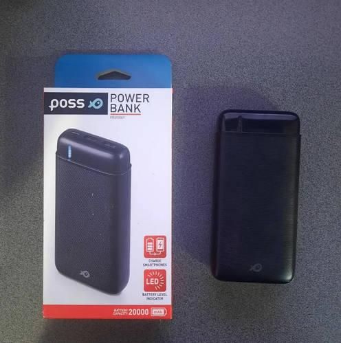 Повербанк Power Bank POSS 20000 mAh 2A УМБ Портативний зовнішній акумулятор для смартфонів і планшетів | Зображення 1