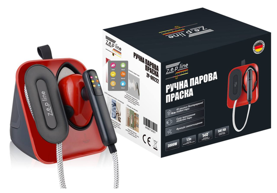 Ручная паровая утюг 3000Вт Zepline ZP-00222 | Зображення 1