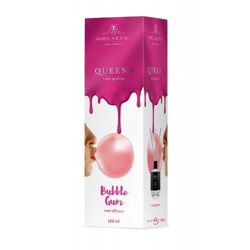 Ароматизатор рідкий для дому/офісу Tasotti "Car & Home" QUEENS White 100ml  Bubble Gum