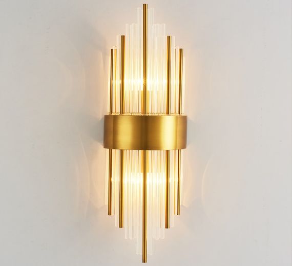 Бра настінна 26864 Золото 10х20х60 см. | Зображення 2