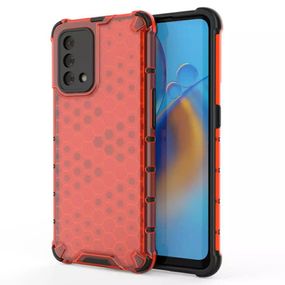 Протиударний чохол Cyberpunk на Oppo A74 колір Червоний