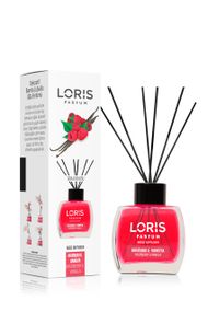Аромадиффузор Loris parfum Малина и ваниль (Reed Diffuser "Raspberry Vanilla") 120мл - Сладкий