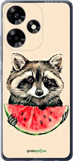 Чохол на Infinix Hot 30 Єнотик з кавуном "4605u-3046-2448"