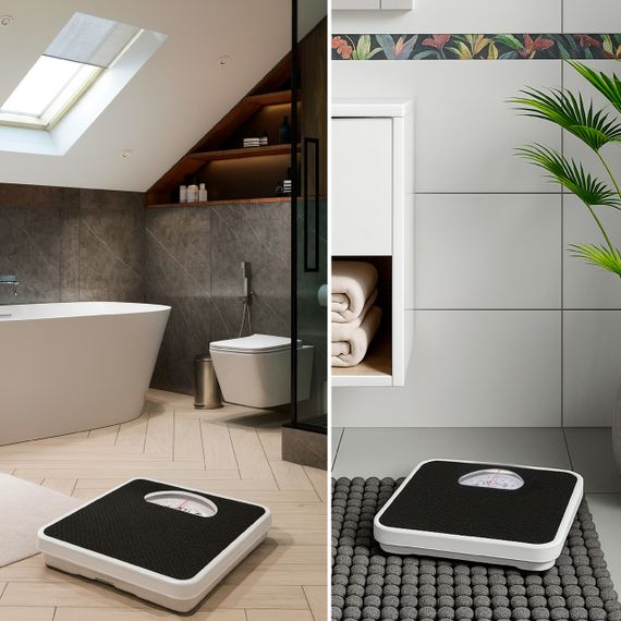 Ваги підлогові механічні Adler AD 8179 чорні до 136 кг з класичною аналоговою шкалою | Зображення 9