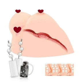 Мастурбатор у формі грудей Kokos Juliana Breast з вібрацією Sex Aura