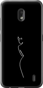 Чехол на Nokia 2.2 Силуэт1 "4590u-1706-17620"
