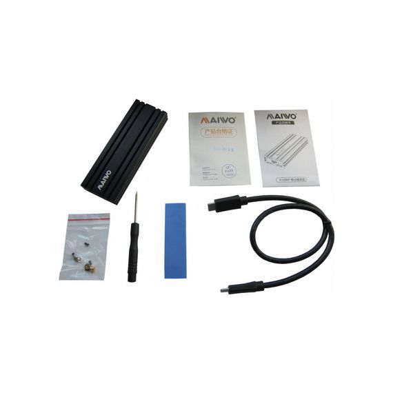 Карман внешний Maiwo M.2 SSD NVMe (PCIe) USB3.1 GEN2 Type-C (K1686P) | Зображення 8