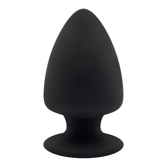 Анальна пробка SilexD (Model 1 size L), двошарова, силікон+Silexpan, діаметр 7,5 см Sex Aura