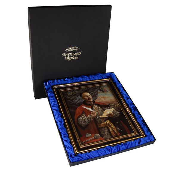 Картина-портрет “Гетьман Пилип Орлик” 39 х 47 см | Зображення 3