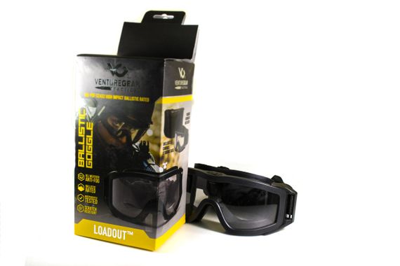 Окуляри захисні з ущільнювачем Venture Gear Tactical Loadout (clear) Super Anti-Fog H2MAX, прозорі | Зображення 6